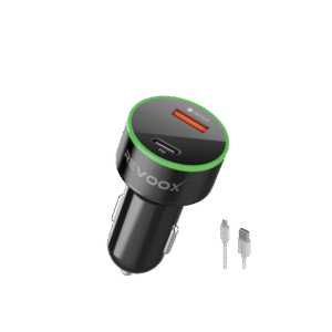 REVOOX Car Charger Type-C & USB 15W + Cable Micro RCC-PM01