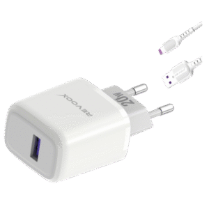 REVOOX Charger USB port 20W with Cable Lightning