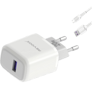 REVOOX Charger USB port 20W with Cable Micro