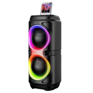 Double haut-parleur Boombox portable de 4 pouces avec barre de son pour système de musique Subwoofer