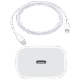 Charger Apple Adaptateur Secteur USB-C 20W avec cabel Originale  100%