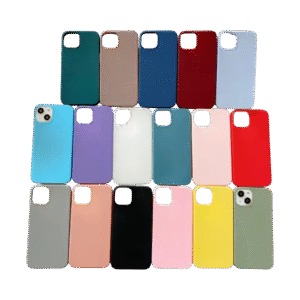 Coque en silicone de luxe pour for Apple iPhone Full Cover