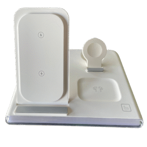Station de Charge Sans Fil Pliable 4 en 1 avec Veilleuse LED — Modèle C27