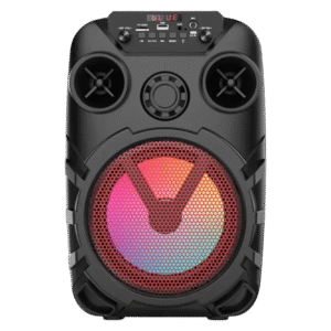Enceinte Bluetooth ZQS8122 – Super Bass 20W avec Microphone et LED