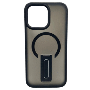 Pochette iPhone support métallique magsafe