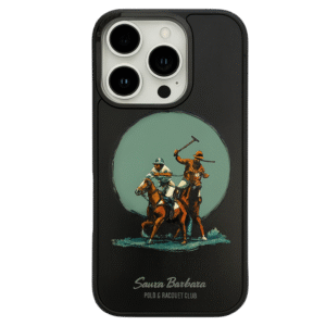 Coque Santa Barbara en Cuir Premium – Luxe & Protection Totale | iPhone 16 Pro / 16 Pro Max / 17 Pro / 17 Pro Max