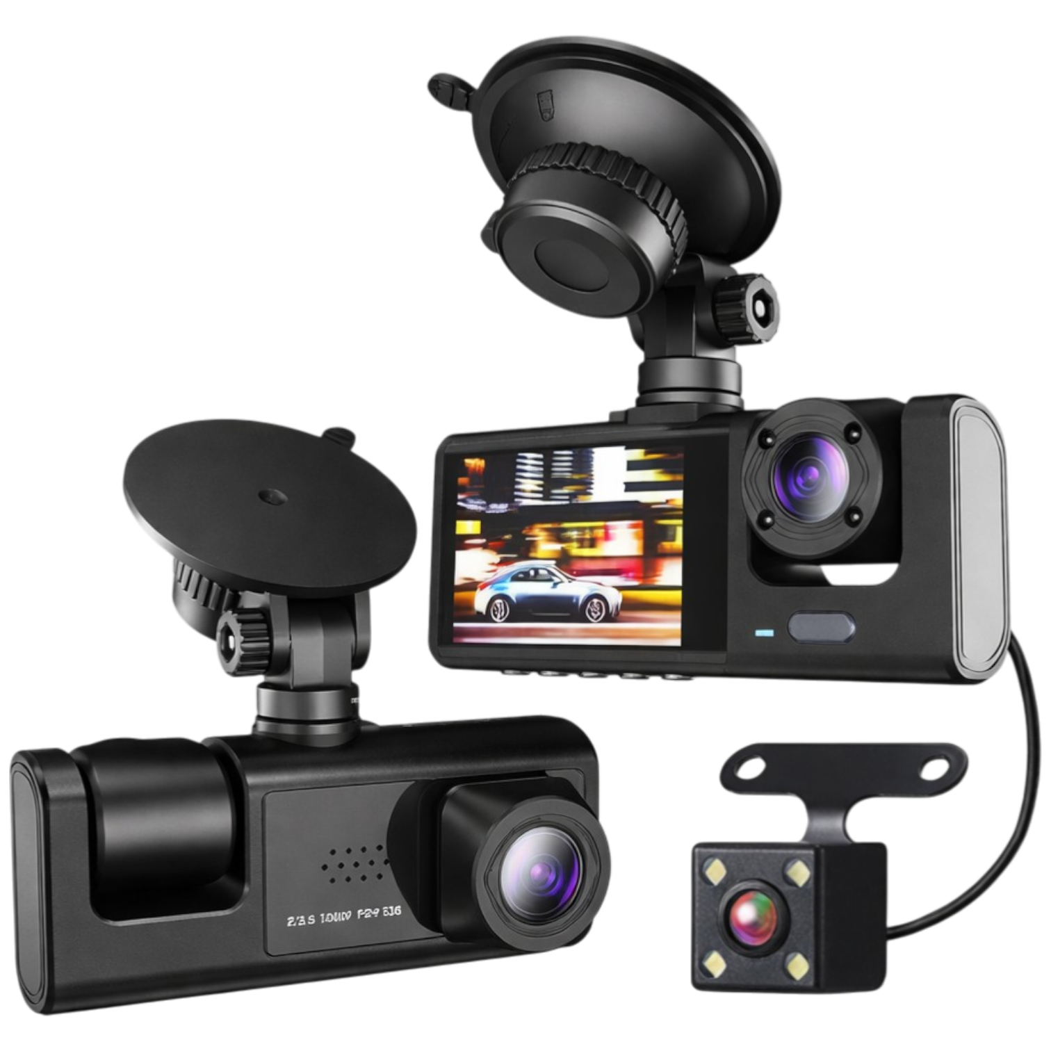 Dashcam Voiture Double Caméra 1080P