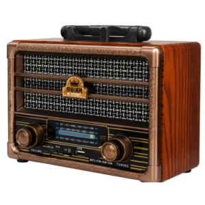 MEIER M-1935BT Retro Bluetooth Wireless Radio Speaker with FM/AM/SW