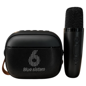 K30 Palm Karaoke Bluetooth Speaker with Wireless Microphone